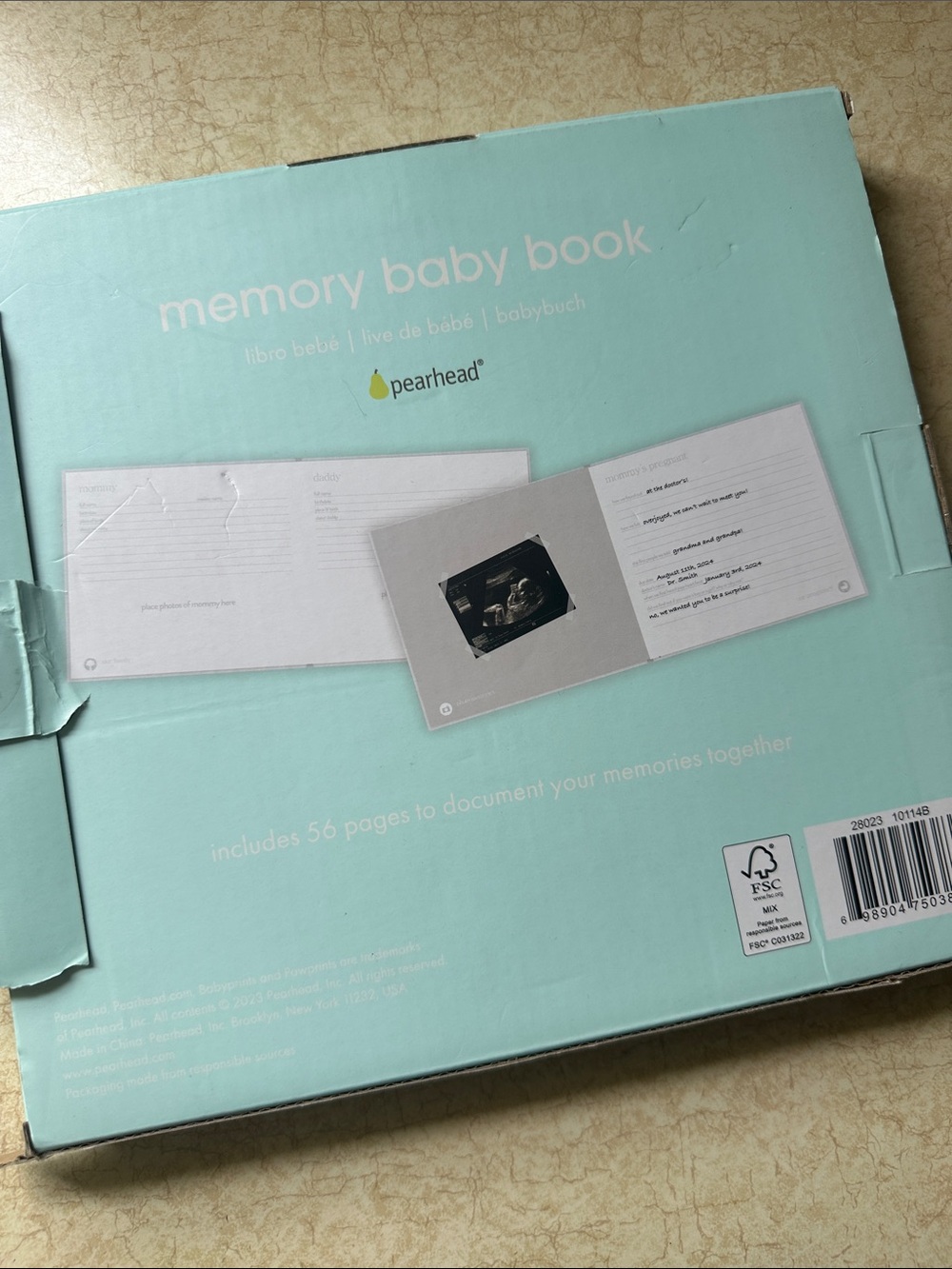 My Baby Book Baby Memory Album - Cream Cover - Picture 13 of 13